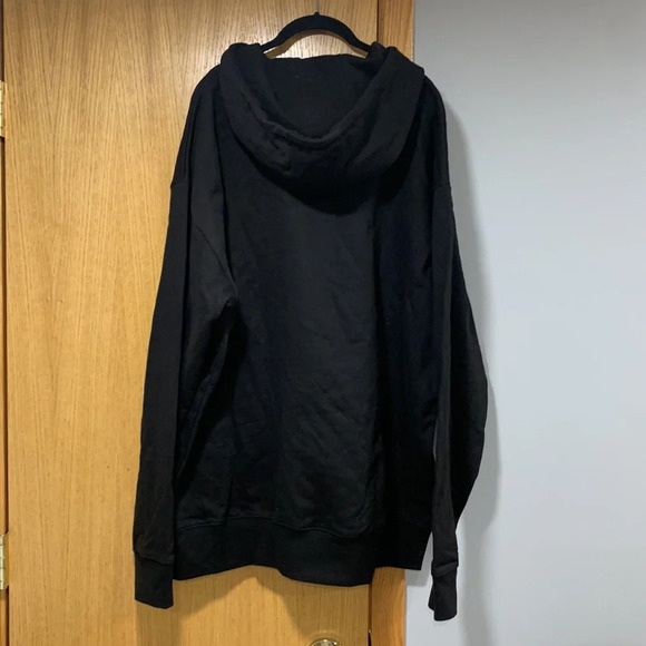 Arc Swarovski Crystal Embellished Cotton Logo Hoodie - Picture 5 of 5